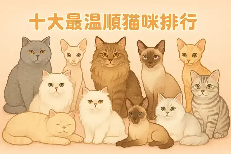 Top 10 most docile cats: Which cat is best suited to be your gentle companion?