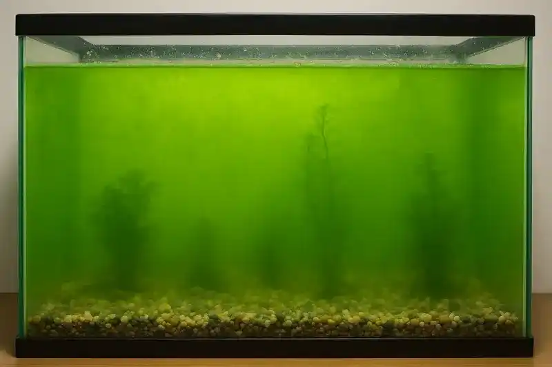 Best solution for green aquarium water